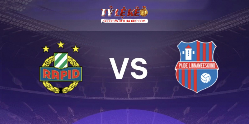 Rapid Wien vs Paide